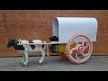 How To Make A Bullock Cart With DC Motor DC Motor Projects