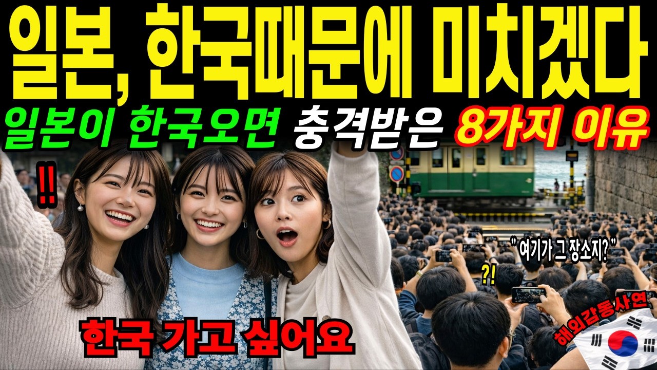 [해외감동사연] “한국 때문에 미치겠다”… 일본인들 한국 오자마자 충격받은 8가지 이유?