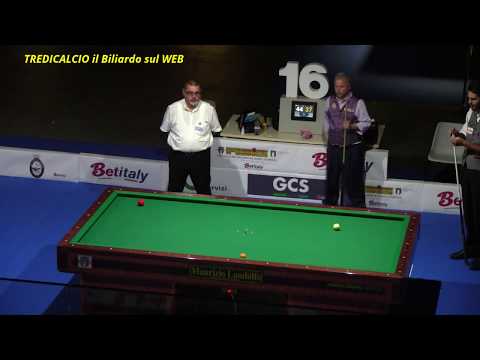 GOMEZ C.  vs AULETTA - BQ FINALE Camp. Italiano Biliardo Cat.Nazionali Torino 2017 @TREDICALCIO