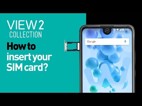 Wiko View2 Kollektion Tutorial: Wie du die SIM-Karte einlegst