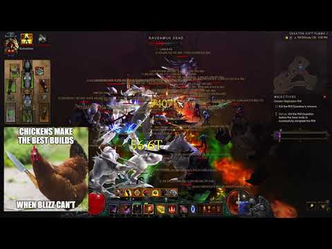 (NOT A JOKE) Rank 1 GoD DH 138 w Cluckeye (Diablo 3 Season 27)