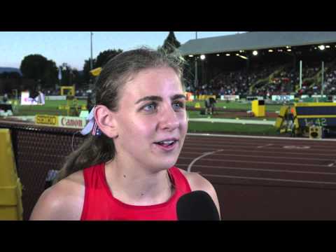 IAAF World Junior Championships 2014 - Mary CAIN USA 3000m Women Gold