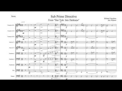Star Trek: Into Darkness - Sub Prime Directive for Brass Band (SHEET MUSIC)