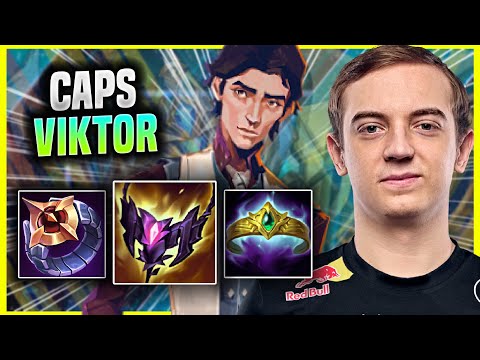 CAPS IS INSANE WITH VIKTOR! - G2 Caps Plays Viktor Mid vs Leblanc! | Season 2022