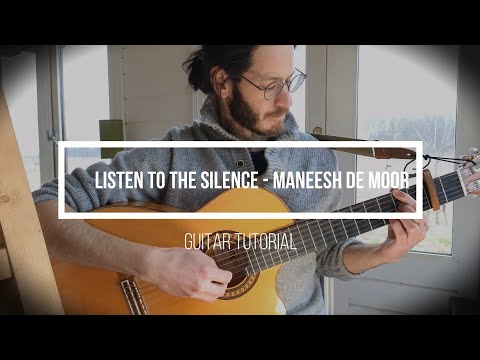 Listen to the silence (Maneesh De Moor) - Medicine Guitar Tutorial | Beginner Fingerpicking