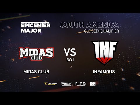 Infamous vs Midas Club, EPICENTER Major 2019 SA Closed Quals , bo1 [Eiritel]