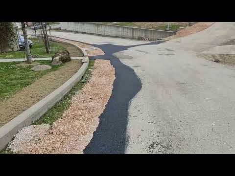 Lopare - Radovi na vodovodu - Sanacija ulica i trotoara nakon završetka radova na glavnom cjevovodu