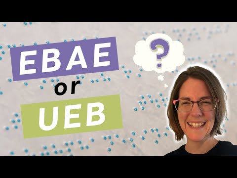 Is this Braille Book in EBAE or UEB?