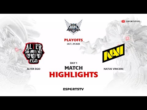 Alter Ego vs Natus Vincere HIGHLIGHTS MPL ID S16 PLAYOFFS | AE VS NAVI ESPORTSTV