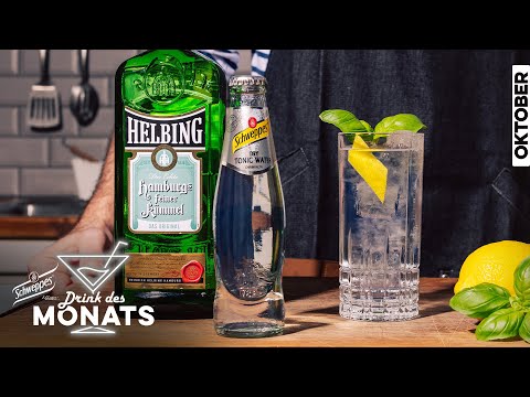 Schweppes Drink des Monats Oktober - Helbing Tonic