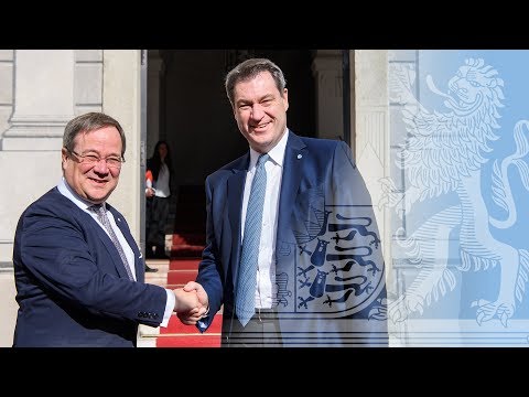 Gemeinsame Kabinettssitzung von Bayern und Nordrhein-Westfalen - Bayern