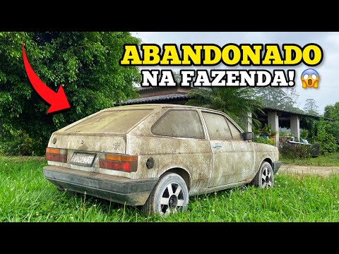 RESGATAMOS UM GOL QUADRADO ABANDONADO EM UMA FAZENDA!