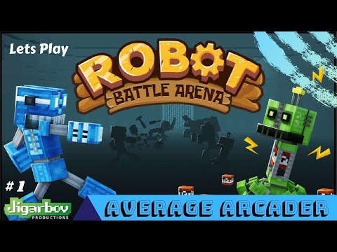 EPIC ROBOT BATTLE in Minecraft Arcade!