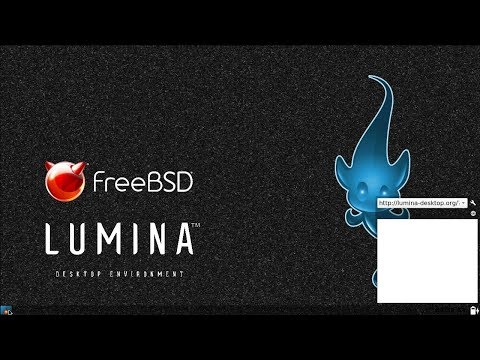 How to install GUI in FreeBSD - Desktop Environment Lumina