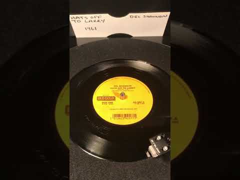 Del Shannon - Hats Off To Larry ( Vinyl 45 ) From 1961 .