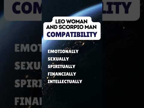 Leo Woman With Scorpio Man Compatibility #zodiac #dating #shorts