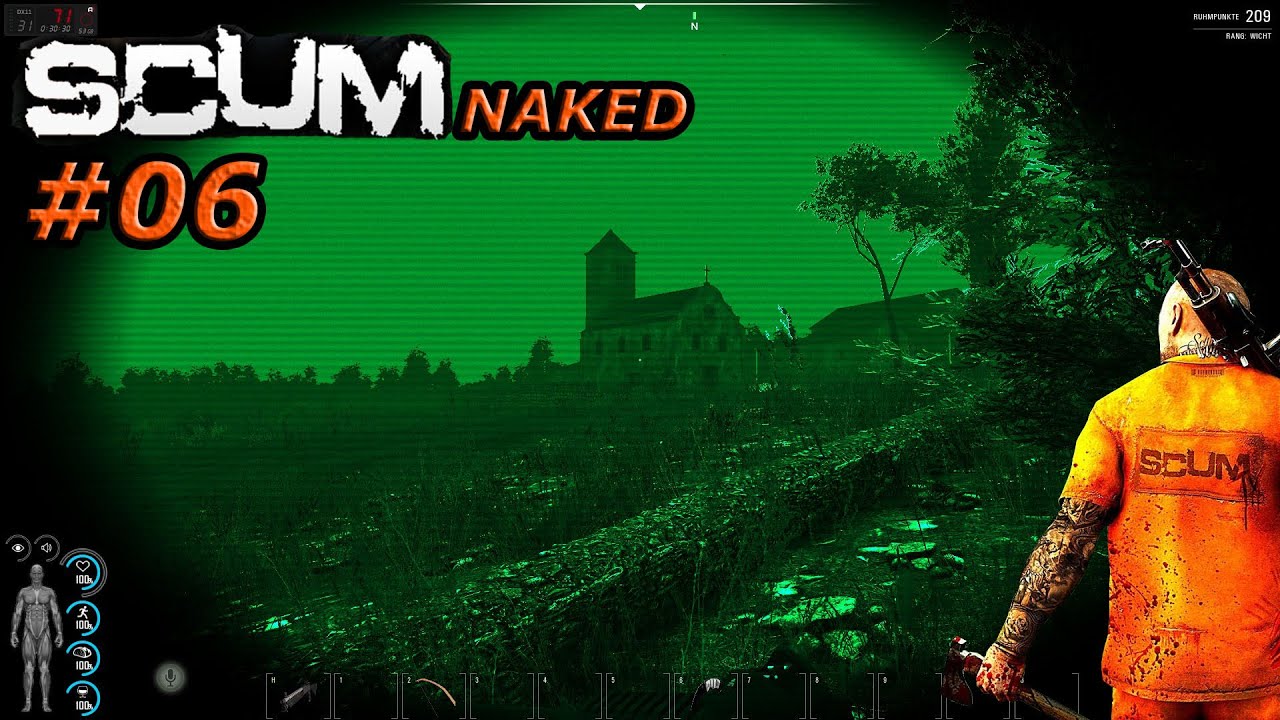 #NakedSurvival Part 06 - SCUM german Gameplay #NakedSurvival #Survival #SCUM Naked Survival