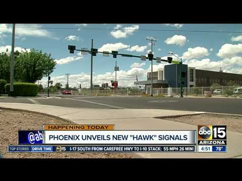 Phoenix unveils new HAWK signals for pedestrians
