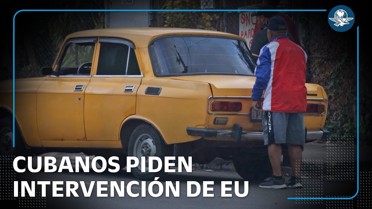 Cubanos piden a EU intervenir: “En Cuba no hay nada que comer”, dicen