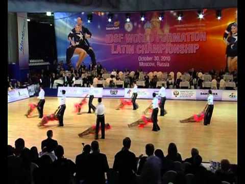 IDSF World Formation Latin Championship 2010 finale Zuvedra 2, Lithuania