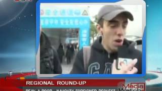 Peak a boob- naughty foreigner request- Media Watch - Dec.29th.,2013 - BONTV China