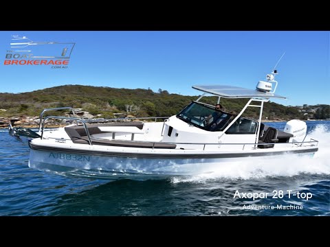 Axopar 28 T-top - Adventure Machine
