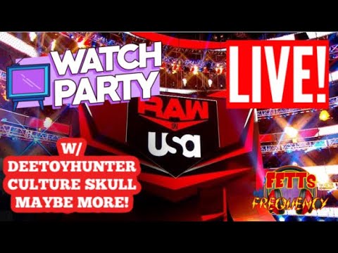 WWE MONDAY NIGHT RAW LIVE WATCH PARTY