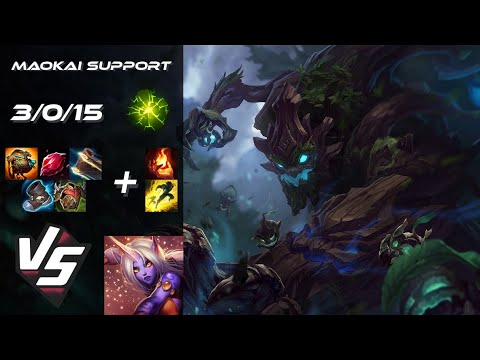 SUPPORT Maokai vs Soraka - NA Grandmaster Patch 14.23