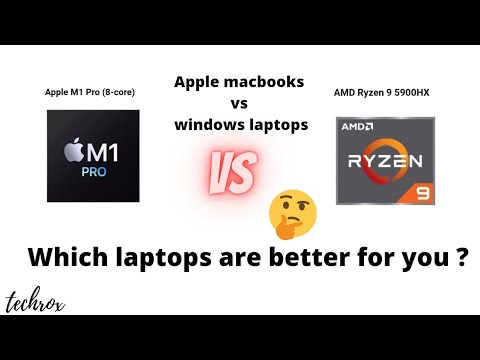 Apple M1 pro vs Ryzen 9 5900HX | Macbook M1 pro vs Asus Rog strix scar 15 | which laptops are better