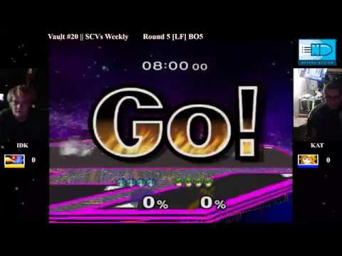 Vault #20 Melee Singles - IDK vs KAT (Losers Final) REUPLOAD