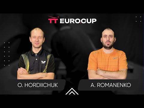 19:15 Oleksandr Hordiichuk - Andrii Romanenko 13.09.2025 T Euro.Cup Ukraine Master. TABLE 4