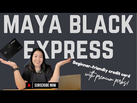 Maya Black Express: A Beginner-Friendly Credit Card with Premium Black Card Perks!😉