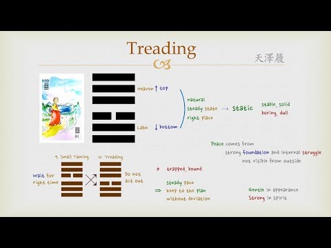 Goodie's I Ching - #10 Treading (Hexagram)