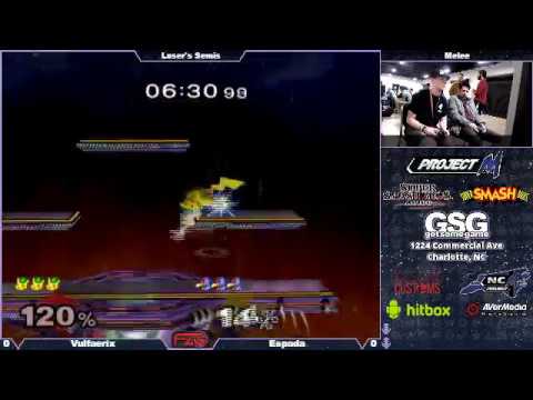 No Contest 10 Melee Singles Loser's Semis - Espada (Falco) vs Vulfaerix (Pikachu)