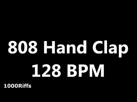 808 Hand Clap Metronome : 128 BPM : Beats Per Minute