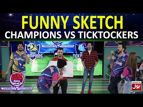 Funny Sketch | Game Show Aisay Chalay Ga League | TickTocker Vs Champions