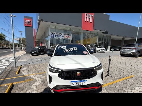 FIAT SEMI NOVOS TORO 19 FASTBACK ABARTH 25 AUDACE HÍBRIDO 25 VW NIVUS 25 MOBI 26 LOGAN 22