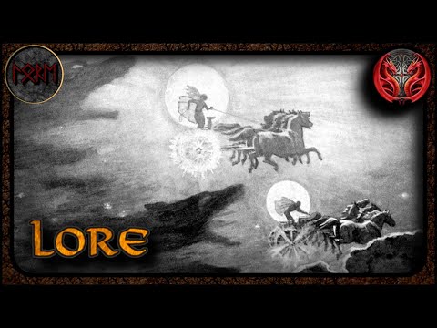 Skoll and Hati and Sun and Moon - Germanic Mythology 38