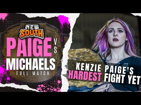 FULL MATCH: Kenzie Paige Vs Steven Michaels (New South: Winter Warz Rumble 2022)