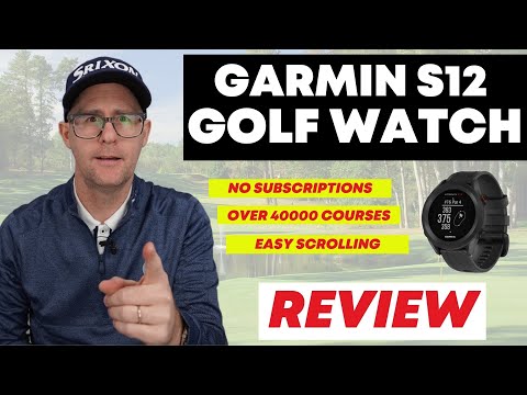 Garmin S12 Golf watch Review