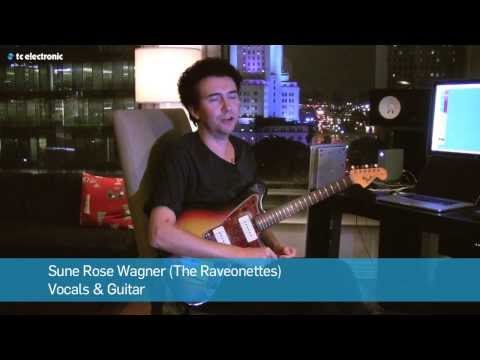 Sune Rose Wagner (The Raveonettes) demoes his "Tarantula" Reverb TonePrint
