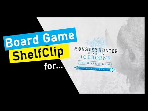 Short Preview of Monster Hunter World Iceborne the Board Game