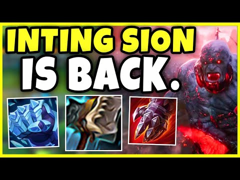 Inting Sion is BACK In Season 11 - INTING SION MINI GUIDE! INT 2 WIN!