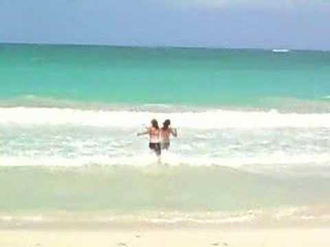 Running into the Water