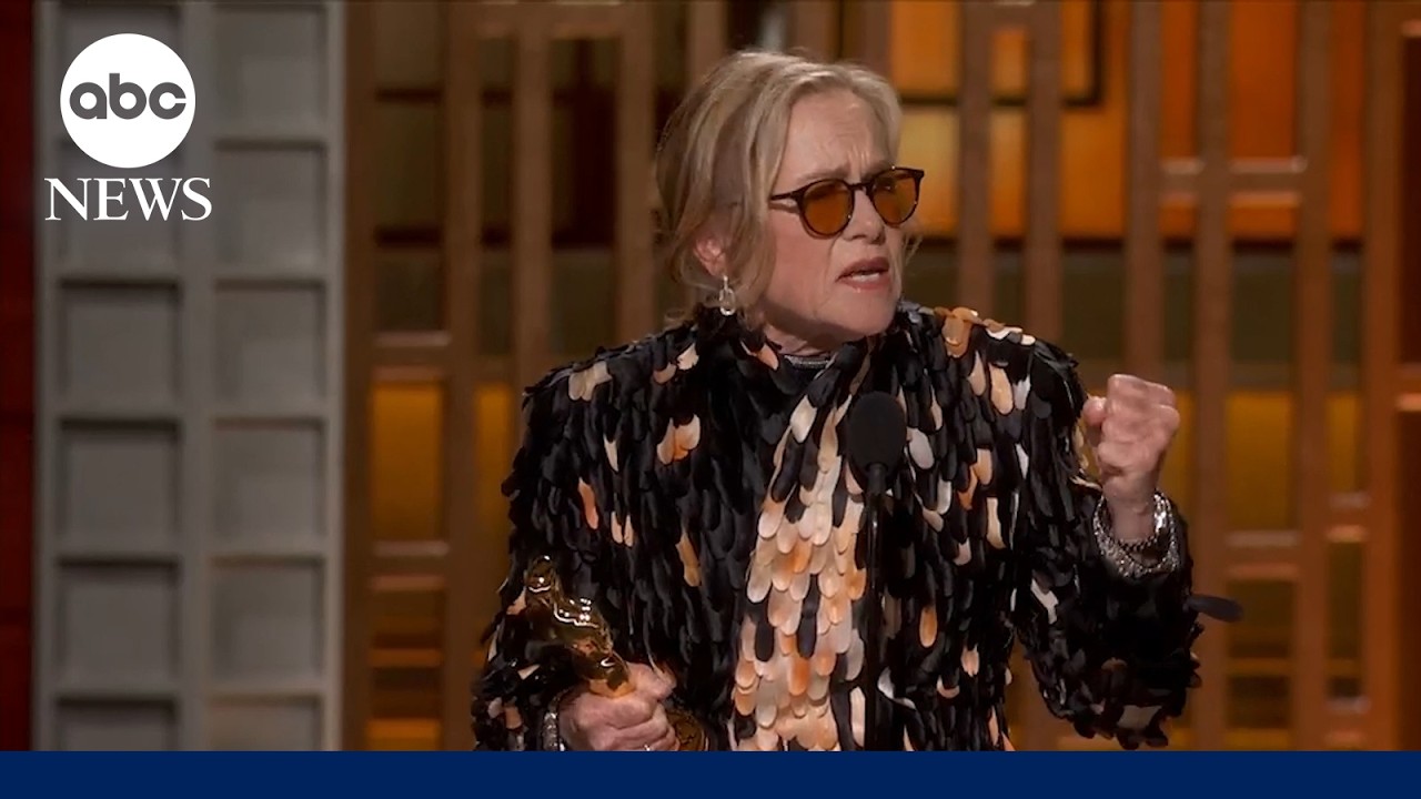 Oscars 2026: Amy Madigan wins Best Actress in a Supporting Role - YouTube
