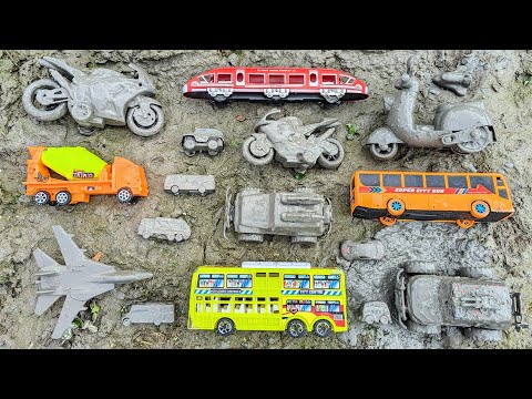 Vehicles are Cleaned After Found in Muddy Condition | City Bus, Vespa, Mini Bus, Police Pajero Jeep