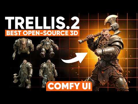 ComfyUI Trellis2 Multiview is FINALLY Here! (Free 3D AI)