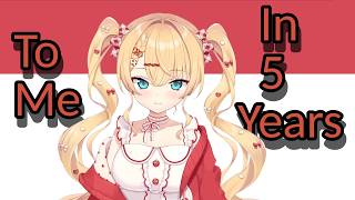 Haachama's Heartfelt Message to Her Future Self【Hololive】
