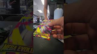 Opening winning  MEGA EVOLUTION packs at Pre-release #pokemon #pokemontcg