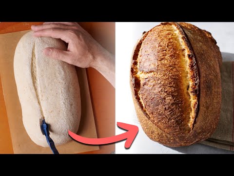 How to properly score bread dough!